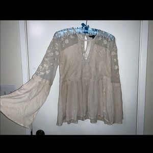 Floral Lace American Eagle Top